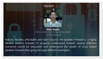 Workshop on Open Source Firewall Implementation